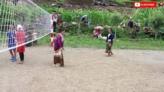 Nepali women playing Volleyball 2021 