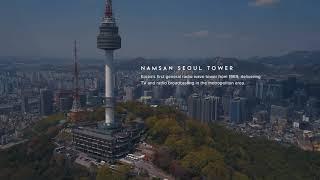 Drone tour over Seoul, South Korea - Virtual Travel