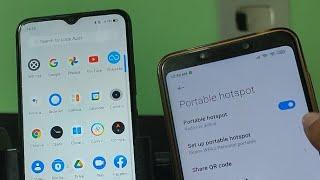 How to share net from mobile to mobile | how to connect internet realme to redmi mobile