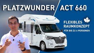 Platzwunder Ahorn Camp T 660 Plus - Für bis zu 6 Personen