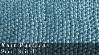 Seed Stitch { Knit }