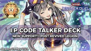New Support! New I:P Code Talker/Cyberse Deck - Yu-Gi-Oh! Master Duel