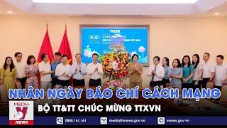 Bộ TT&TT chúc mừng TTXVN nhân ngày báo chí cách mạng - VNews