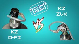 [Áudio - Sound Demo] KZ ZVX x KZ D-Fi 0000 [Comparativo]