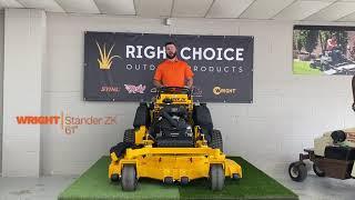 Right Choice Outdoor Products | Wright Stander ZK 61inch Mower