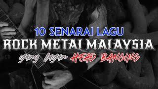 10 Senarai Lagu Rock Metal Malaysia yang layan HEAD BANGING