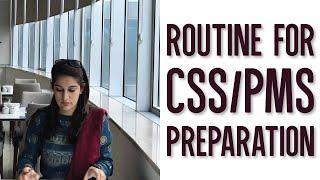 Routine for CSS PMS aspirants [2024]