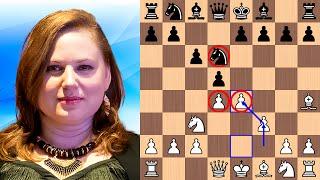 Judit Polgar LOSES to the Trompowsky Attack in 11 moves