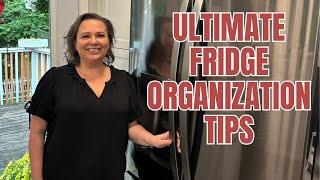 Organize my Fridge with Me! The Best Fridge Organization Tips.