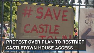 Protest over plan to restrict Castletown House access in Co Kildare