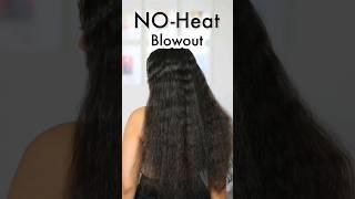 *NO-Heat* Blowout for Curly Hair: Easy Overnight Method #overnightblowout