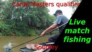 I need a miracle! Canal Masters qualifier at Soudley on the Shropshire Union Canal