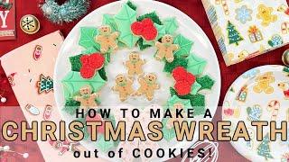 How to Make a Cookie Wreath