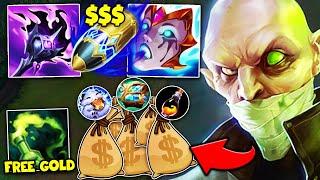 Singed but I earn gold 3 times faster than the enemies (MONEY PRINTER SINGED)