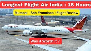 Air India Flight Review Economy Class | Mumbai - San Francisco | Boeing 777-200 LR