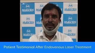 Patient Reviews about Varicose Veins Laser Treatment at Maven Medical Center