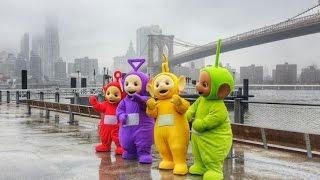 Teletubbies in New York City for their 20th Anniversary and Party