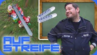 Berufswechsel? Paul Richter wird zum Geschichtslehrer: Sage um Kölner Schwert! | Auf Streife | SAT.1