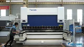 ACCURL 9-Axis CNC Press Brake Pro B32220 DLEEM DA69T 3D | Sheet Bending Follower Supports System