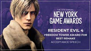 Resident Evil 4 Wins Best Remake at the New York Game Awards