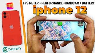 iPhone 12 refurbished Gaming Review  RenderLag , FrameDrop Test  Bgmi 2024