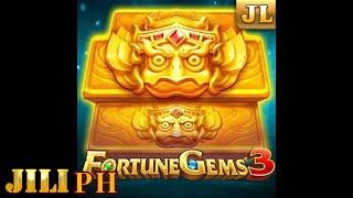 JILI Slot - Fortune Gems 3 - Bet 10 and get 50 automatic spins