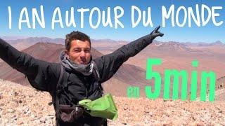 1 an autour du monde en 5min