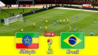 Ethiopia vs Brazil | Ethiopia ROAD TO WORLD CUP 2026 | Football Simulation HD PES 2021