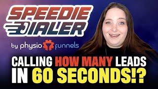 Call 100 Leads In 60 Minutes And Boost Your Lead Conversion - SpeedieDialer's “Power Dialer” Demo