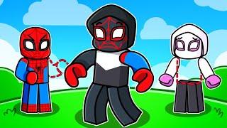 ROBLOX STEAL BODY PARTS With Spiderman & Gwen!