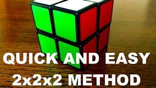 How to Solve a 2x2x2 Rubik's Cube (Easiest and fastest tutorial, HD)