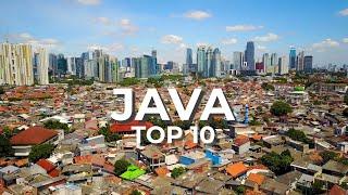 Top 10 Places to Visit on Java - Indonesia Travel Video (Documentary)