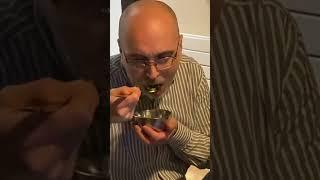 Thomas & Friends Puzzler eating a big bowl of Peas with vinegar with Bruce Bogtrotter