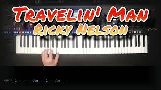 Travelin' Man - Ricky Nelson, Cover, eingespielt mit titelbezogenem Style auf Genos 2