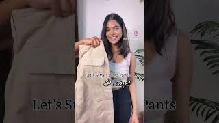 How to style cargo pants️  #explore #haul #urbanictryonhaul #cargo #caropantstyle #cargopant