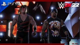 WWE 2K22 The Brothers Of Destruction Entrance || Undertaker '02 Kane '02 || WWE 2K22 || PS5 [4K HDR]