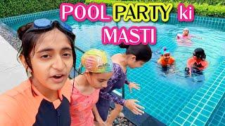 Summer Pool Party Start Hui - Anantya Gehre Pani Mein DOOB Gayi | Anantya Vlogs