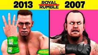 WWE 2K20 Royal Rumble But Every Entrant Has Won Before!