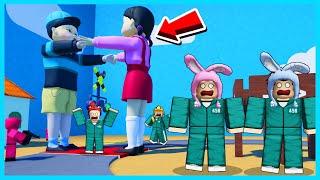 MIPAN & ZUZUZU Mencoba Bermain Squid Game 3 Dongdaemun Dan Jack Jill! ROBLOX