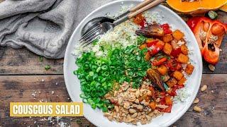 How To Make Couscous Salad Easy - Blondelish