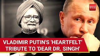 Here's How Putin-Manmohan Formed BRICS; Russia Salutes 'Dear Dr. Singh' For 'Immeasurable...'