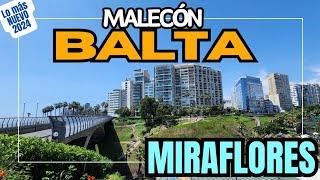 Lo más NUEVO en Malecón Balta en Miraflores Lima Perú 2024