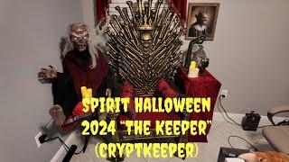 Spirit Halloween 2024 The Keeper (Cryptkeeper) Halloween Animatronic Review and Unboxing