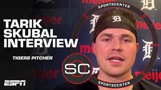 Tigers pitcher Tarik Skubal talks chasing pitching Triple Crown, MLB heroes & more  | SportsCenter