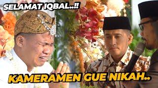 TERHARU BANGET...JADI SAKSI DI PERNIKAHAN IQBAL KAMERAMEN