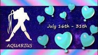 Aquarius (July 16th - 31st) Feeling UNWORTHY & WORTHLESS. Unable to EXPRESS FEELINGS & EMOTIONS