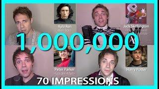MY BEST IMPRESSIONS!! (1M Sub Montage + Life Story!)