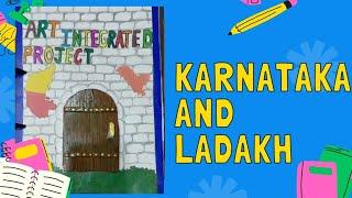 Art Integrated Project| Class 3| CBSE | Karnataka and Ladakh #trending #viral#10k #10kview