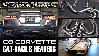 Epic C8 Corvette Sound: Cat-Back & Headers Combos! - Late Model Racecraft