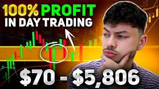 Ideal AI Trading Strategy for Beginners: $70 - $5,806 IN 7 MIN | IQ OPTION STRATEGY